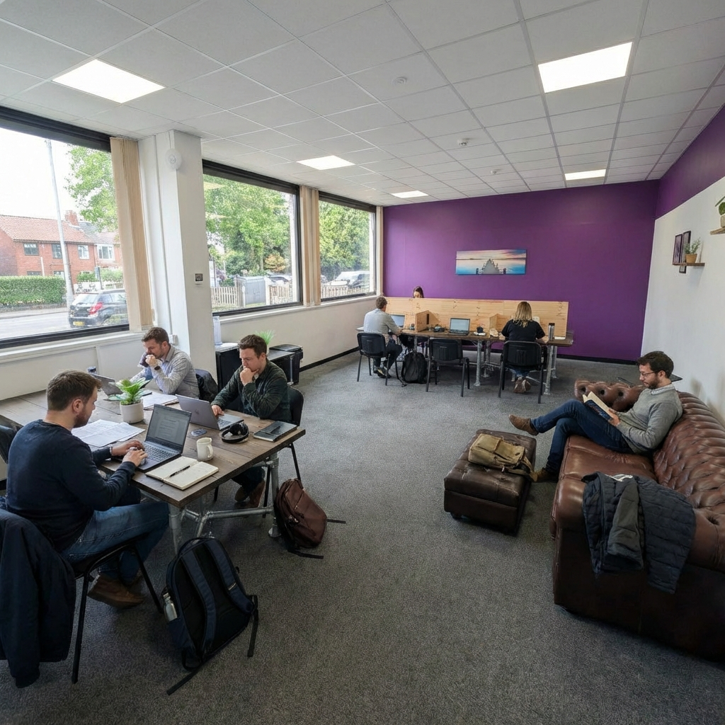 Hot Desk & CoWorking in Beverley Waffle21