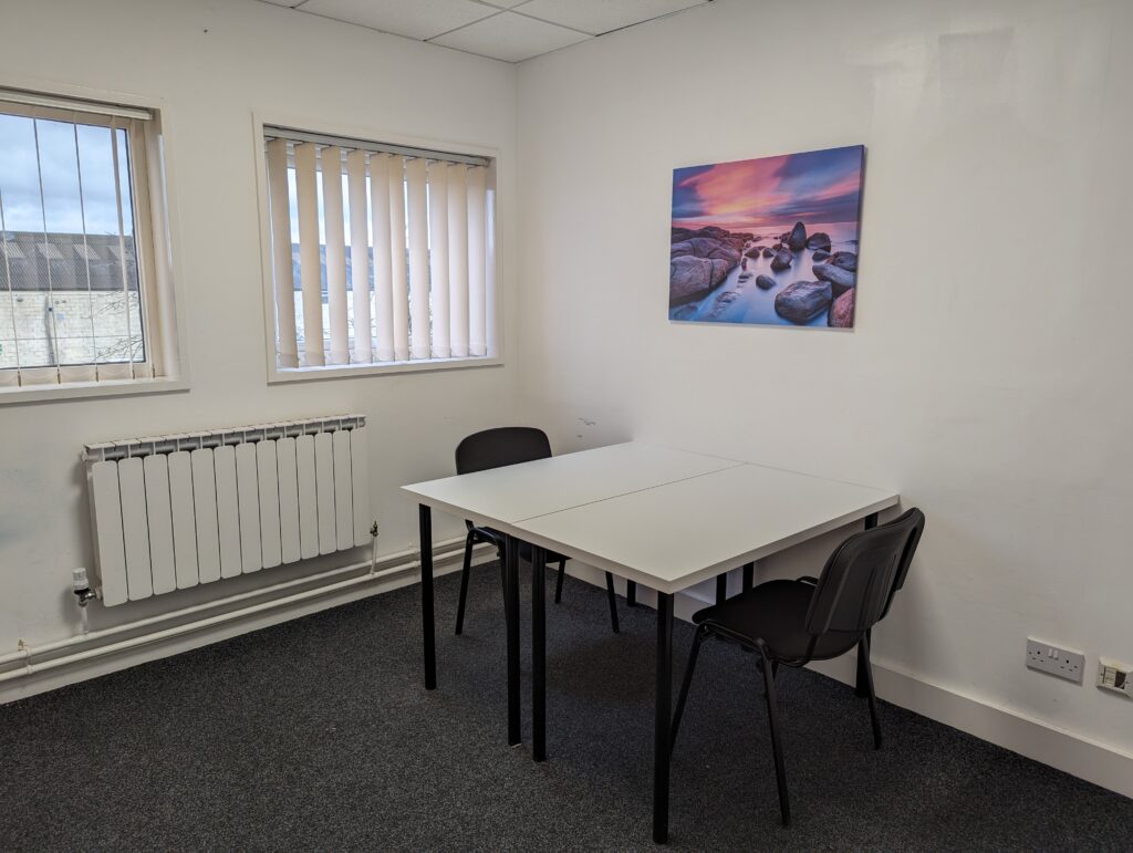 a 2 person office in Waffle21, Beverley with free car parking and internet