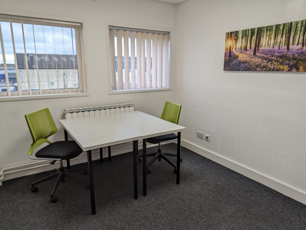 2 Person office space in Beverley, east yorkshire, with FREE car parking and WiFi internet