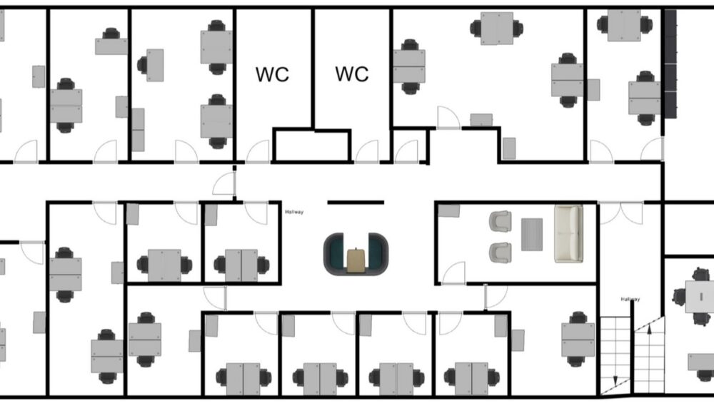 Waffle21 First Floor Office Space